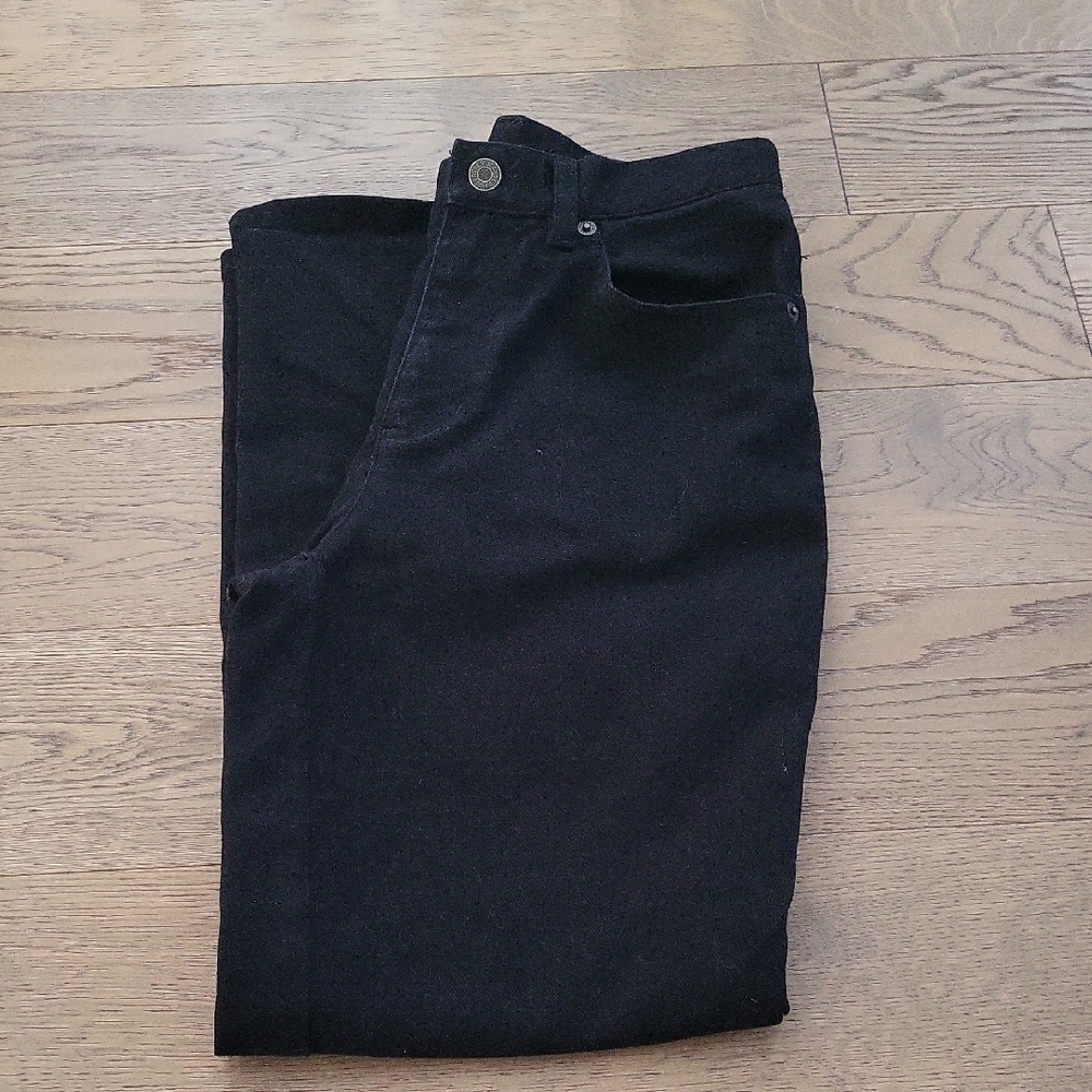 Lauren Ralph Lauren Black Straight Leg Jeans